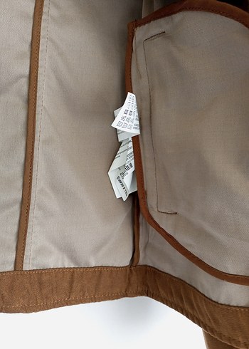 Pull&Bear Erkek Süet Biker Ceket - Görsel 6