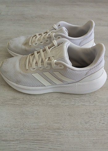 Beyaz Kadın Spor Ayakkabı - Görsel 3