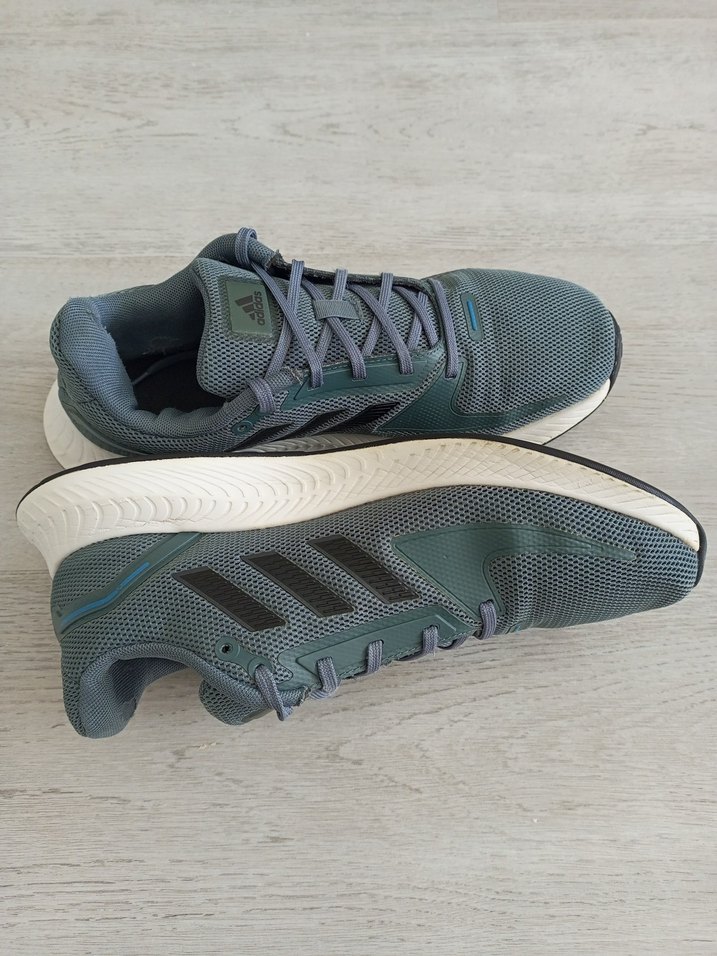 Gri Adidas Erkek Koşu ve Antrenman Ayakkabısı - Görsel 5