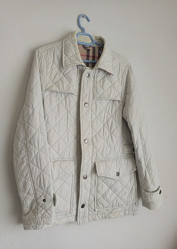 Orijinal Burberry Kapitone Mont - Görsel 3