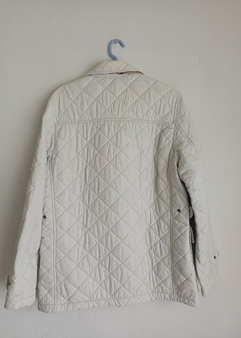 Orijinal Burberry Kapitone Mont - Görsel 6