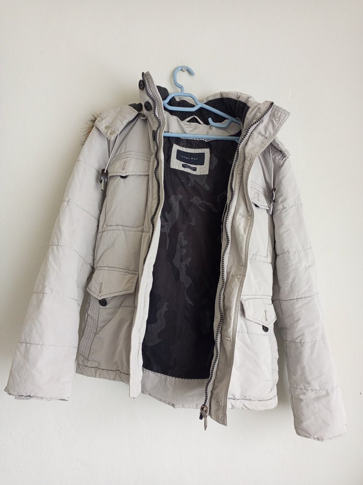 Orijinal Zara Man Mont - Görsel 5