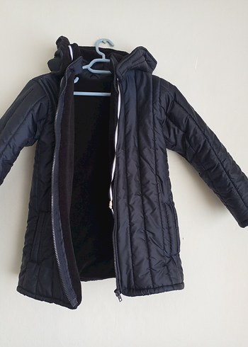 Erkek Çocuk Kapüşonlu Kışlık Mont - Görsel 5