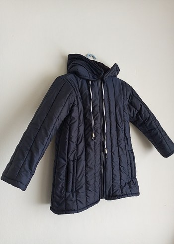 Erkek Çocuk Kapüşonlu Kışlık Mont - Görsel 3