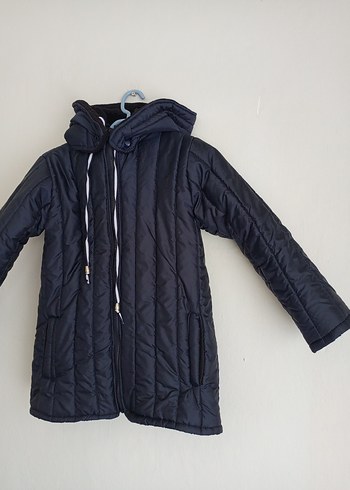 Erkek Çocuk Kapüşonlu Kışlık Mont - Görsel 2