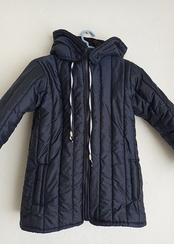 Erkek Çocuk Kapüşonlu Kışlık Mont - Görsel 4