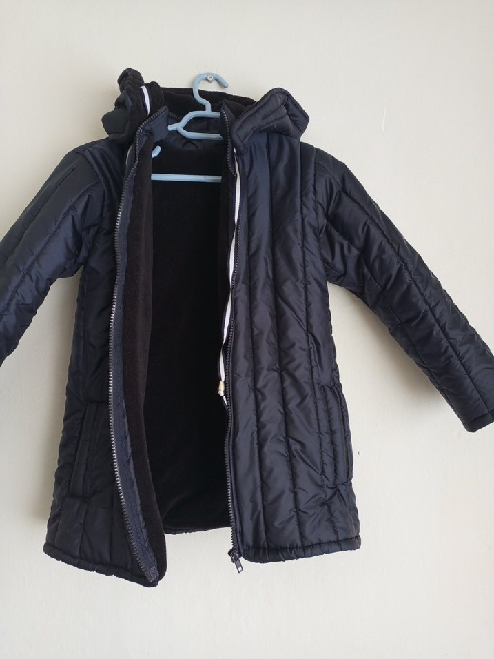 Erkek Çocuk Kapüşonlu Kışlık Mont - Görsel 5