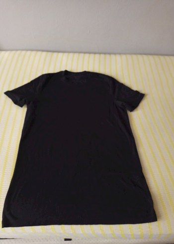 Erkek Siyah Kısa Kollu Basic Tişört - Görsel 4