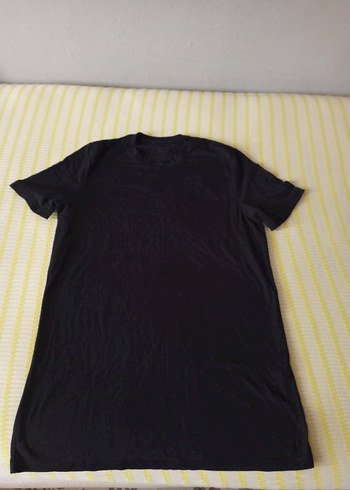 Erkek Siyah Kısa Kollu Basic Tişört - Görsel 2