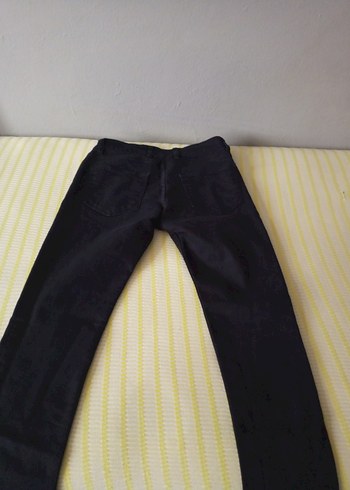 Erkek Siyah Regular Fit Denim Pantolon - Görsel 7