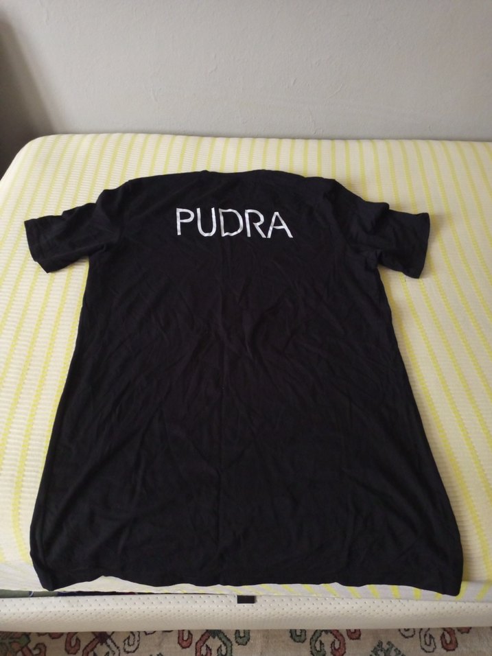 Siyah Keten Erkek Tişört - Görsel 4