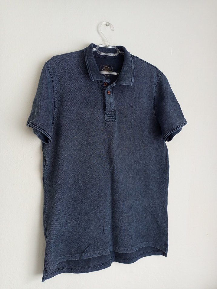 Orijinal Cazador Erkek Lacivert Pamuklu Polo Tişört - Görsel 5