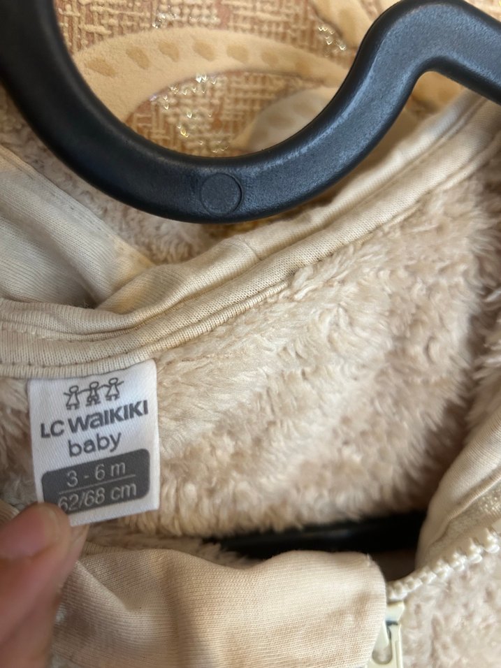 Kahverengi Nakışlı Bebek Tulumu - Görsel 2