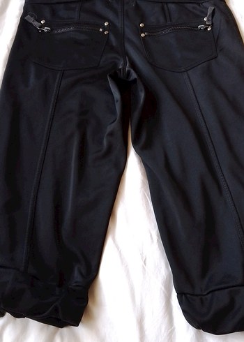 kadın siyah kapri - Görsel 3