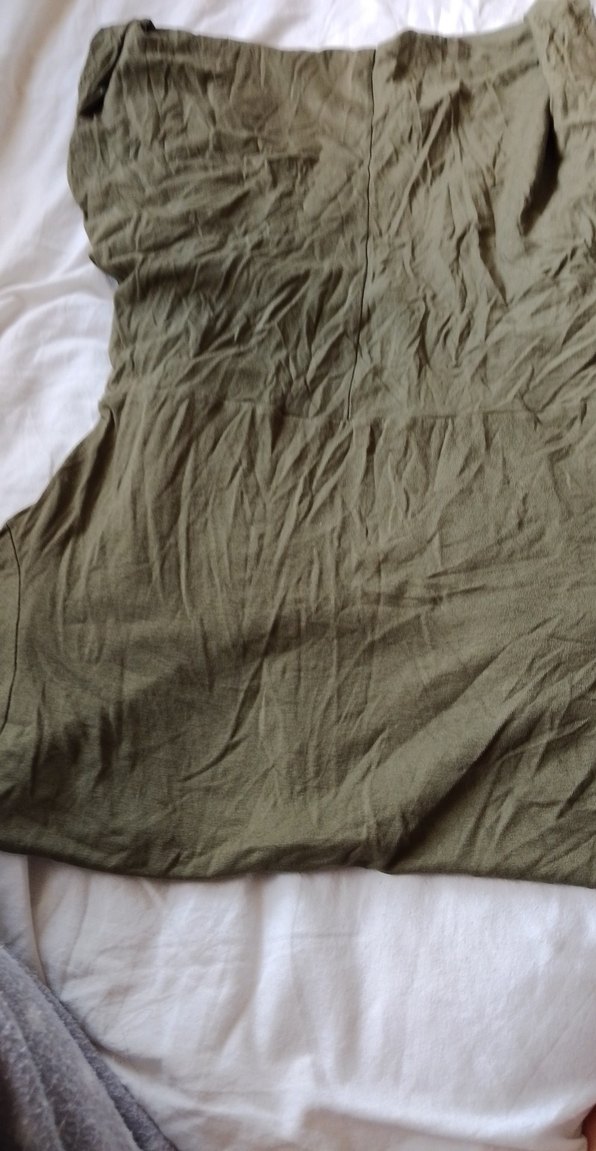 Haki Uzun elbise - Görsel 2