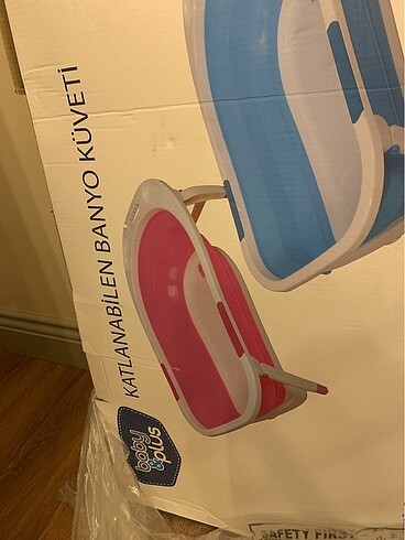 Katlanır bebek küveti baby plus