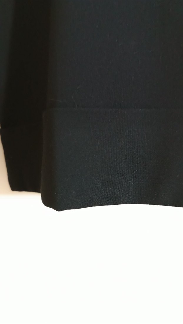 Siyah Kadın Kumaş Şort - Görsel 2