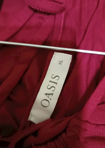 Bordo Kolsuz Uzun Viscon Elbise - Görsel 5