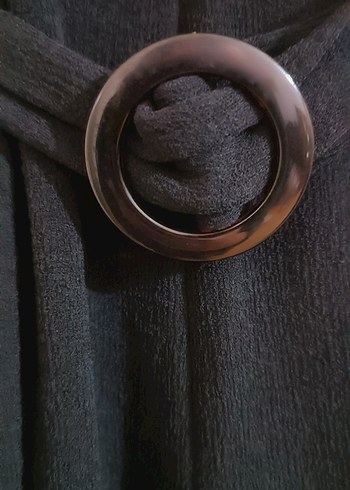 Siyah Kemerli Mini Kadın Tulum - Görsel 3