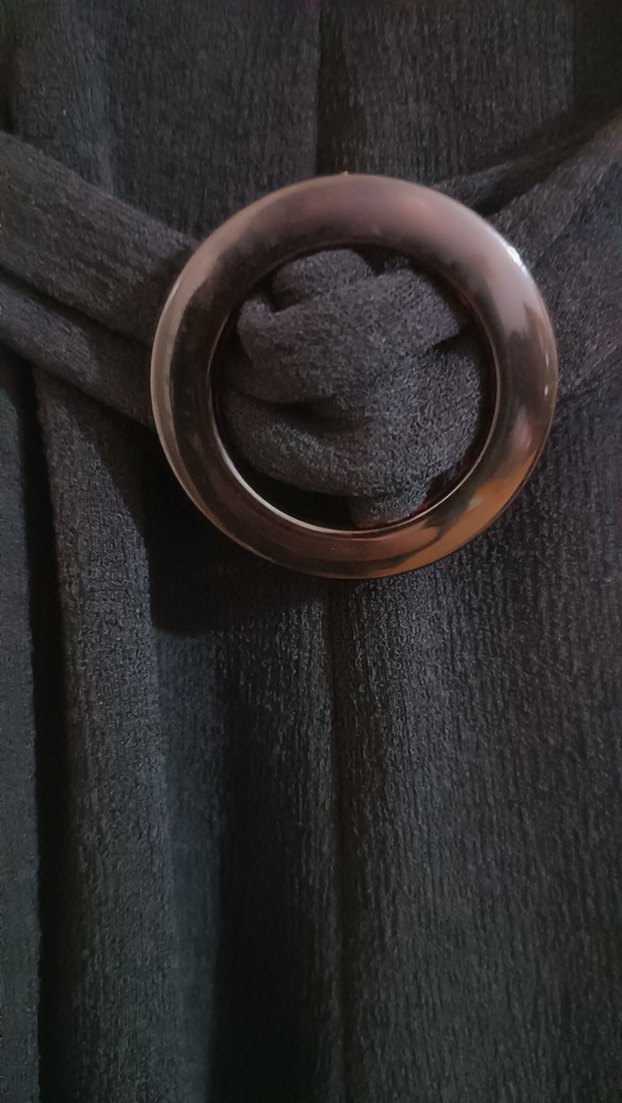 Siyah Kemerli Mini Kadın Tulum - Görsel 3