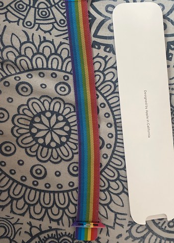 Apple watch orjinal metal gökkuşağı kordon - Görsel 4