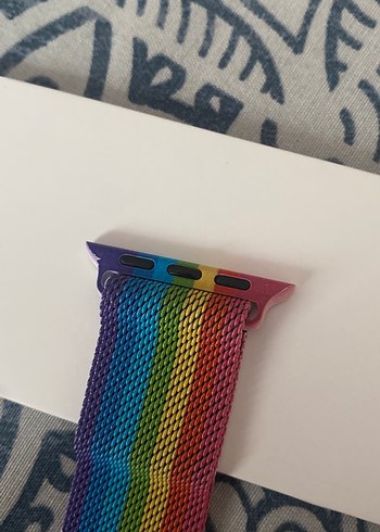 Apple watch orjinal metal gökkuşağı kordon - Görsel 3