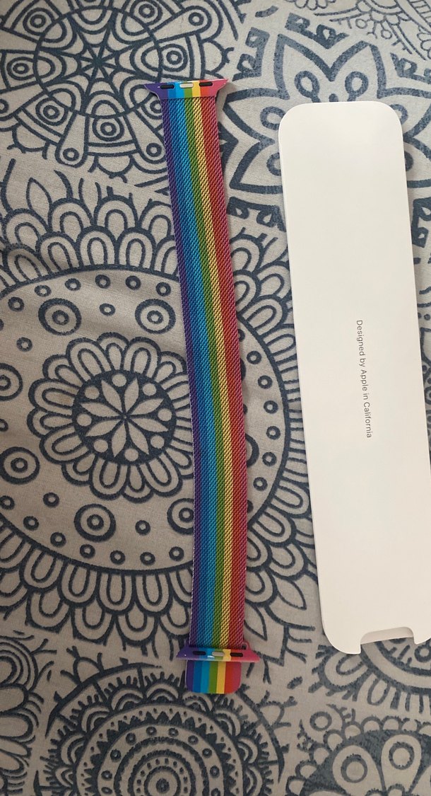 Apple watch orjinal metal gökkuşağı kordon - Görsel 4