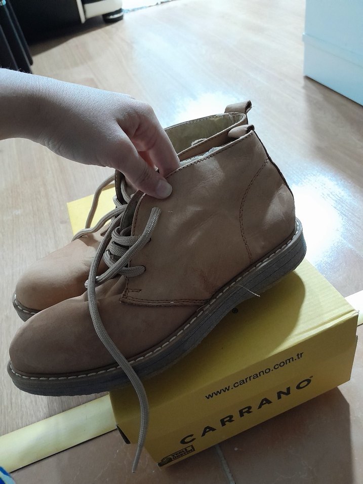 Gri Erkek Ayakkabı Bağcıkları - Görsel 3