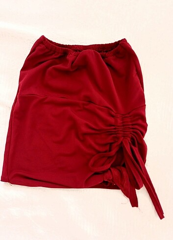 Straplez Bordo Bluz