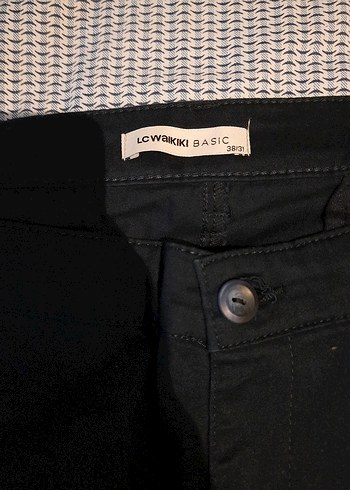 LCW Erkek Koyu Lacivert Keten Pantolon - Görsel 2