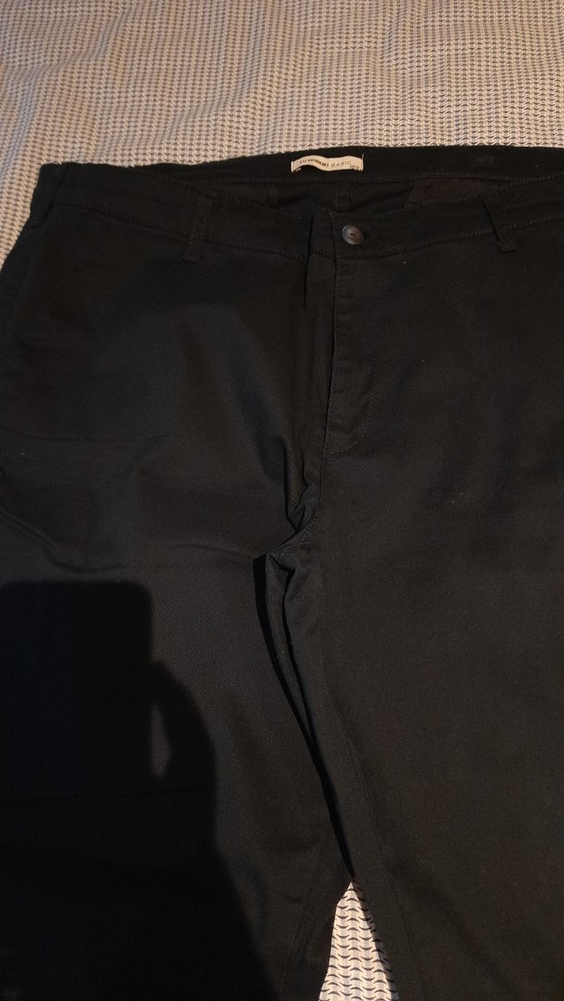 LCW Erkek Koyu Lacivert Keten Pantolon - Görsel 3