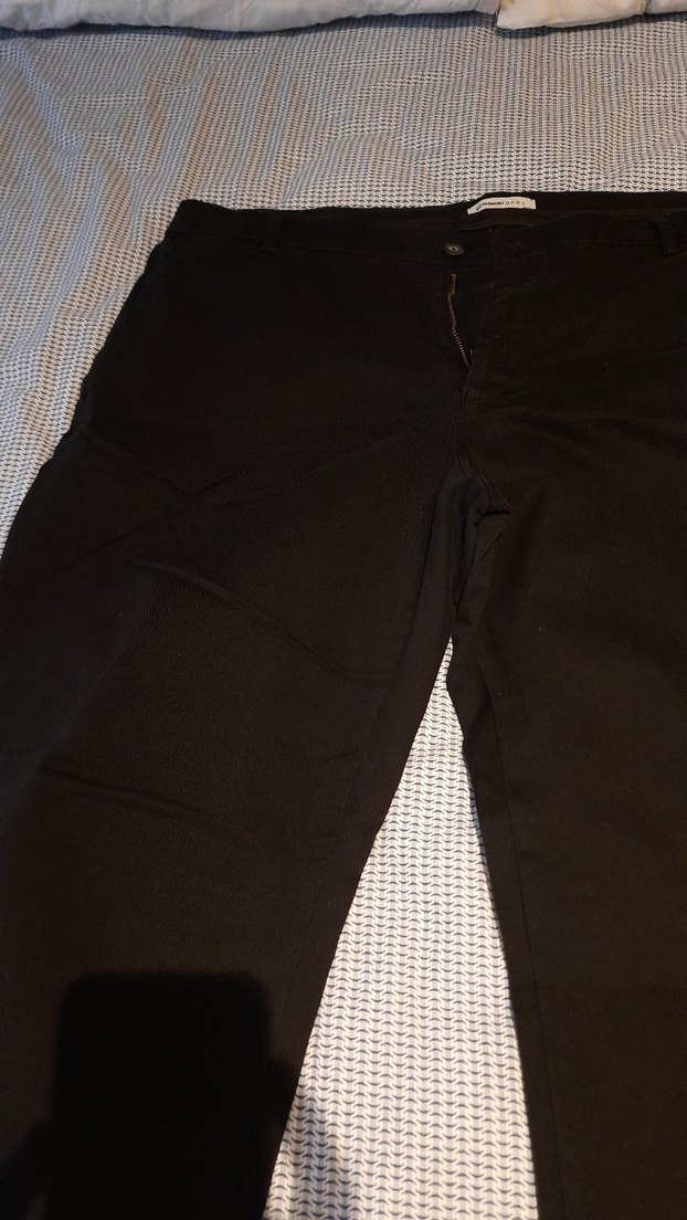 LC Waikiki Siyah Erkek Keten Pantolon - Görsel 3