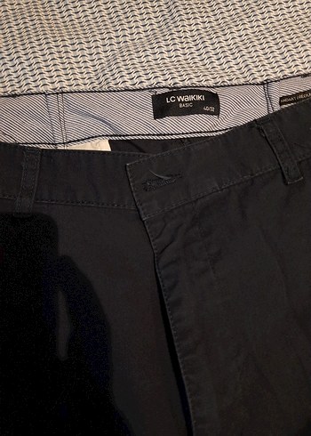 LCW Erkek Lacivert Keten Pantolon - Görsel 2