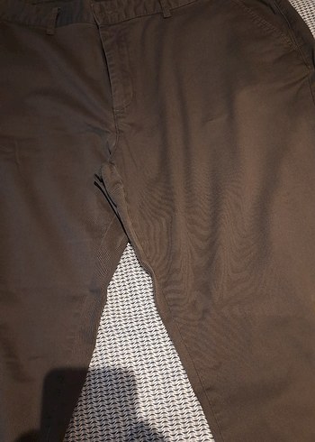 LCW Erkek Füme Gri Keten Pantolon - Görsel 3