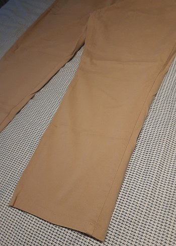 LCW Erkek Koyu Bej Keten Pantolon - Görsel 4