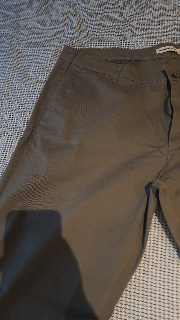 Çağla Yeşili LCW Basic Erkek Keten Pantolon - Görsel 4