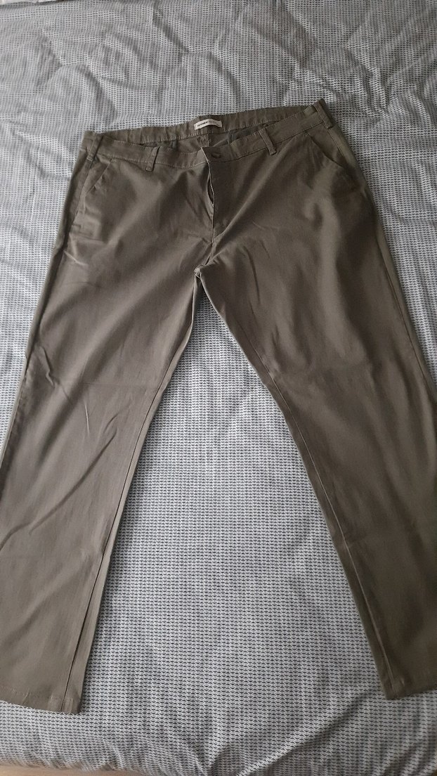 Çağla Yeşili LCW Basic Erkek Keten Pantolon - Görsel 2