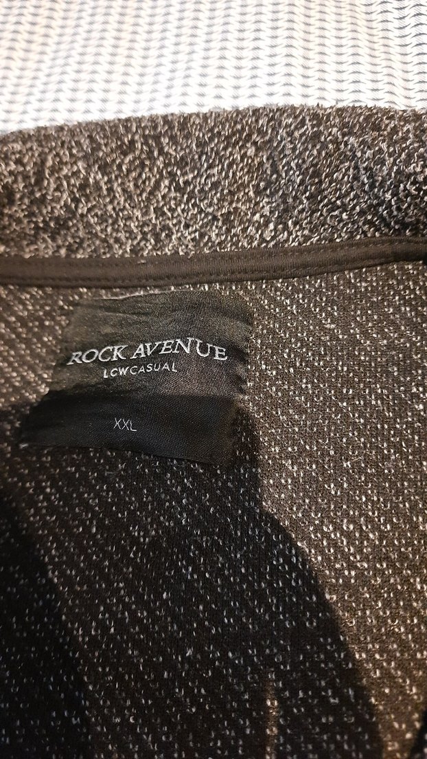 LCW Düğmeli Gri Erkek Hırka Ceket - Görsel 3