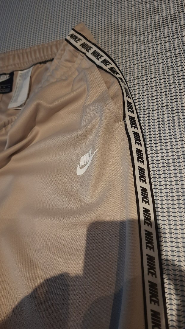 Nike Orijinal Bej Bol Kesim Erkek Eşofman Altı - Görsel 3