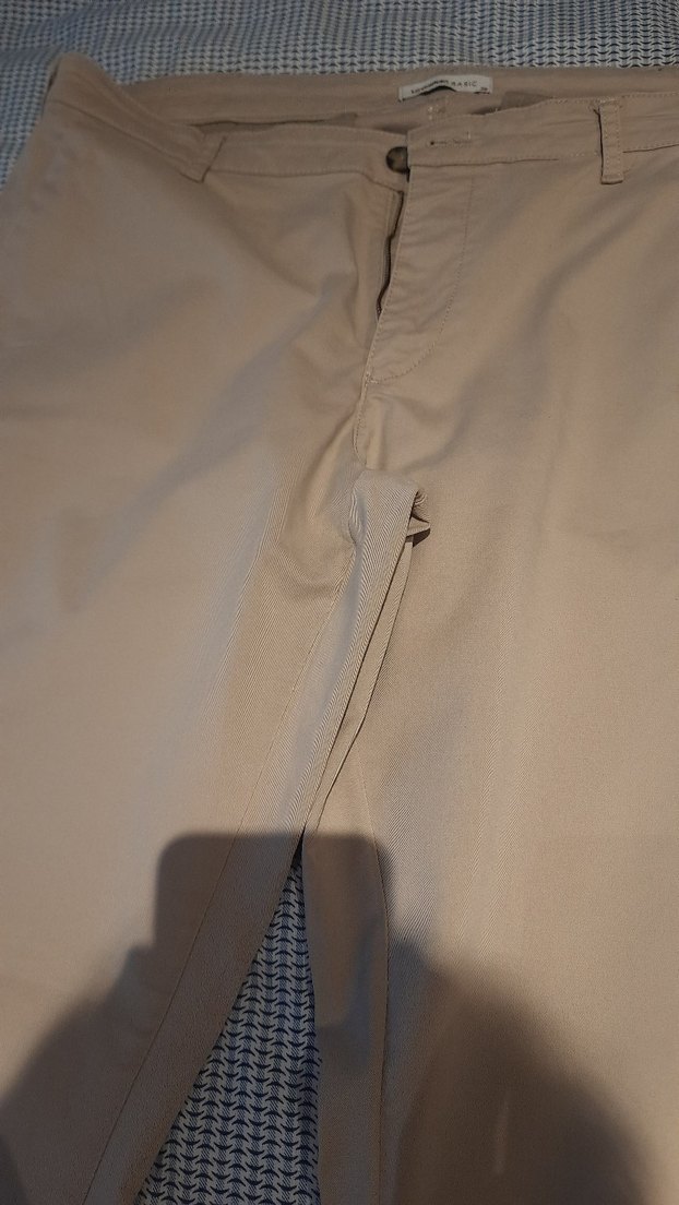 LCW Erkek Krem Keten Pantolon - Görsel 3