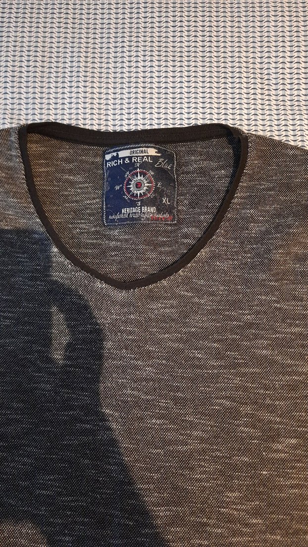 Erkek Gri Uzun Kollu Kazak - Görsel 3