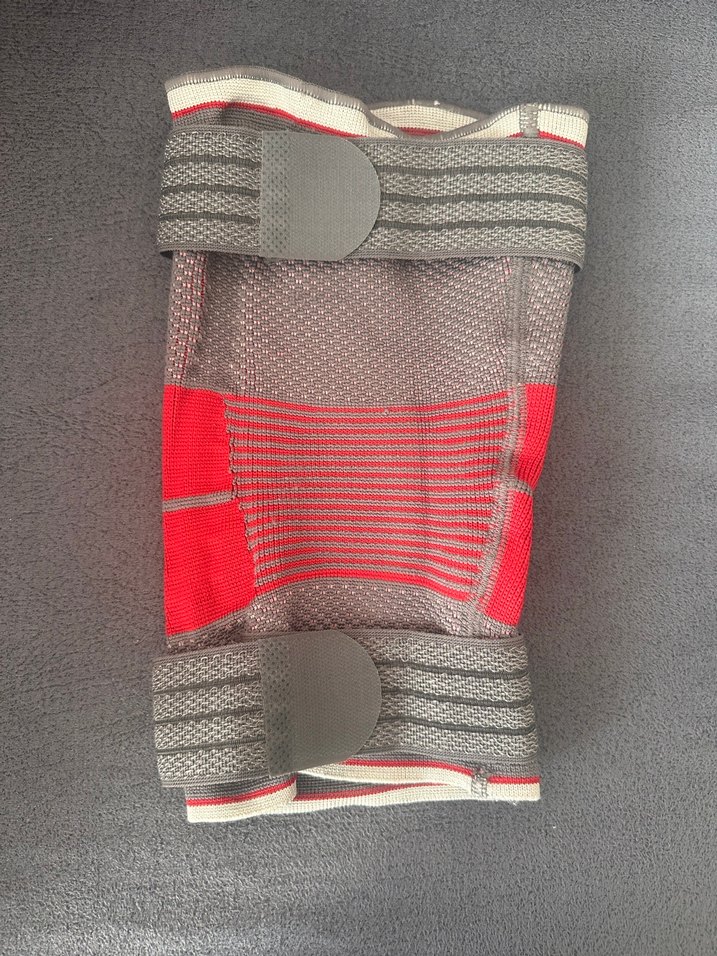 Unisex Medikal Gri Elastik Dizlik KB714 - Görsel 4