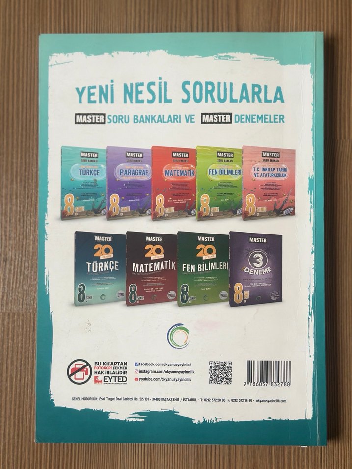 Master 8. Sınıf Türkçe Beceri Temelli Soru Bankası - Görsel 2