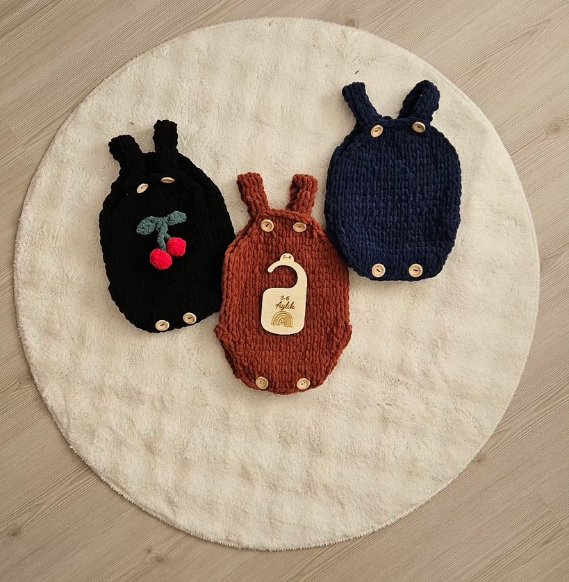 3/6 ay zıbınlı tulum - Görsel 3