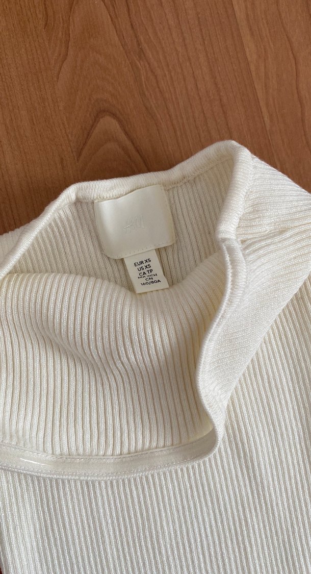 Kırık Beyaz Straplez Uzun Kadın Elbise - Görsel 2