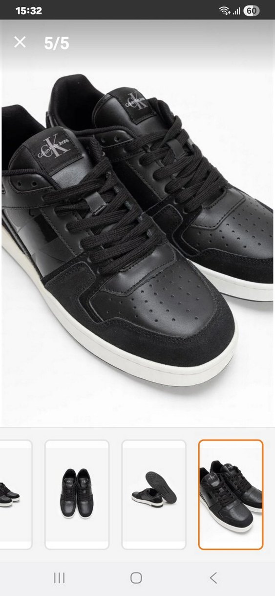 Siyah Bağcıklı Erkek Spor Ayakkabı - Görsel 5