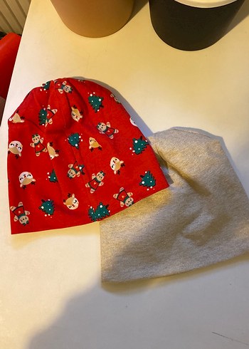 Çocuklar İçin Nakışlı ve Desenli Bere Seti - Görsel 5