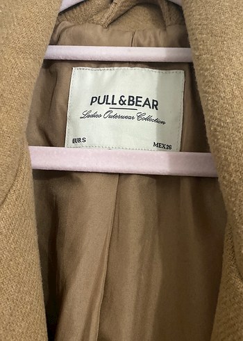 Bej Midi Kadın Yün Kaban - Görsel 2