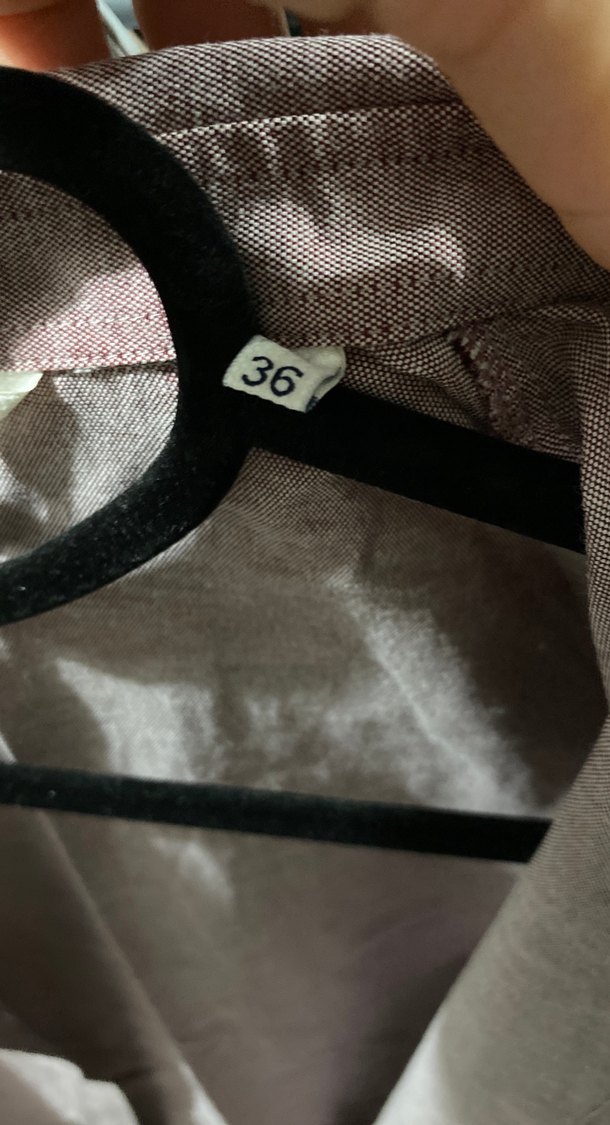 Bej Kadın Keten Uzun Kollu Gömlek - Görsel 3