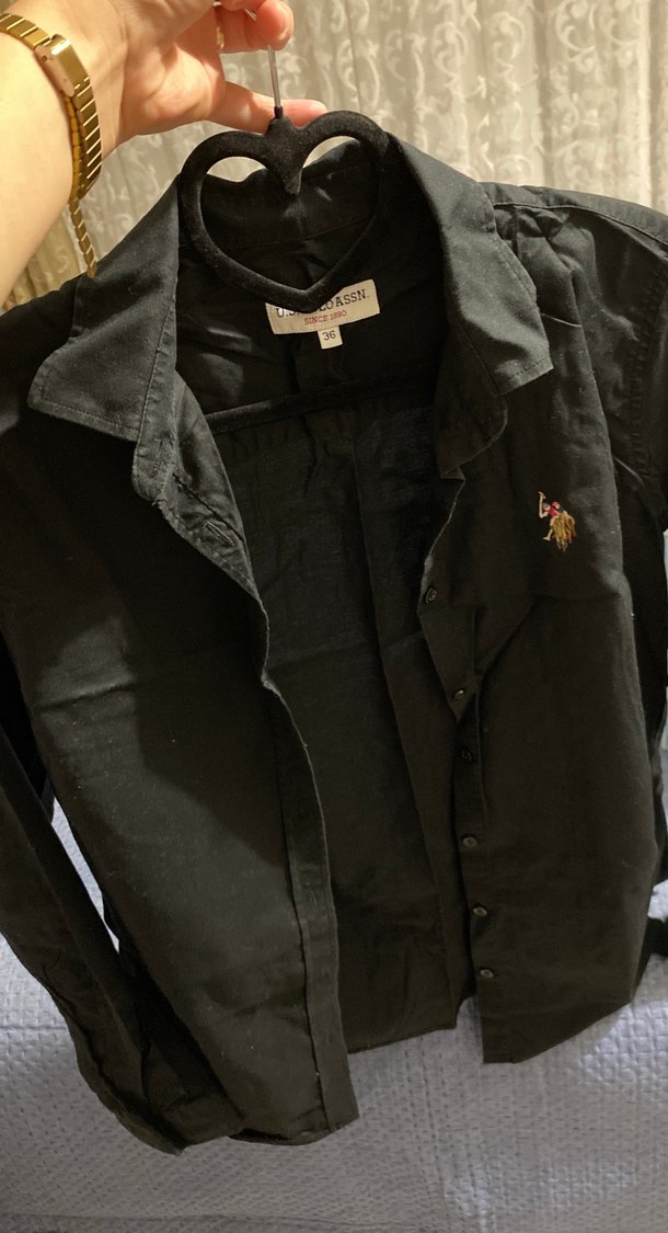 Düğmeli Siyah Kadın Ceket - Görsel 4